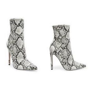 STEVE MADDEN Whimsy Snake Print Bootie